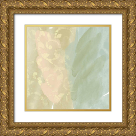 Lazy Day II Gold Ornate Wood Framed Art Print with Double Matting by Saunders, Alonzo