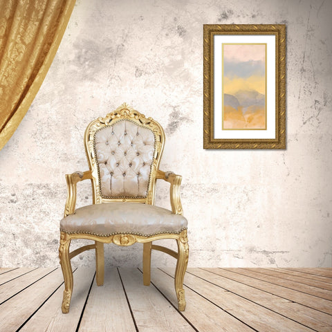 Color Fall II Gold Ornate Wood Framed Art Print with Double Matting by Saunders, Alonzo