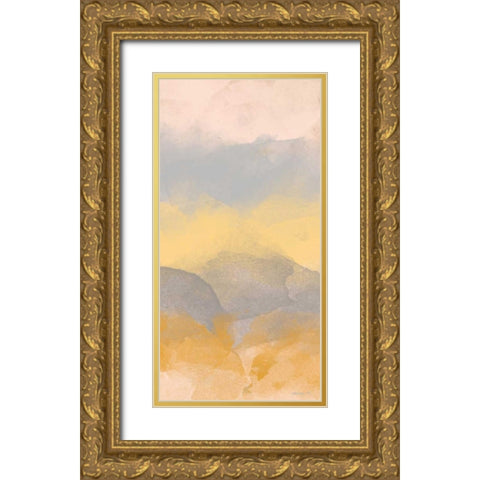 Color Fall II Gold Ornate Wood Framed Art Print with Double Matting by Saunders, Alonzo