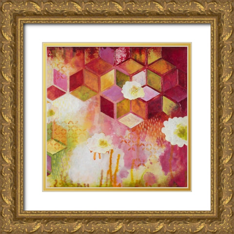 Path of Reflection III Gold Ornate Wood Framed Art Print with Double Matting by Robinson, Heather