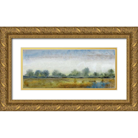 Ethereal Landscape I Gold Ornate Wood Framed Art Print with Double Matting by OToole, Tim