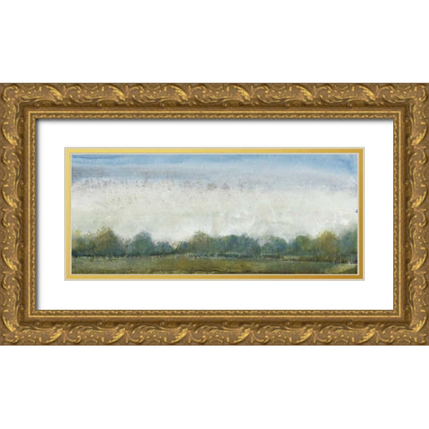 Ethereal Landscape II Gold Ornate Wood Framed Art Print with Double Matting by OToole, Tim