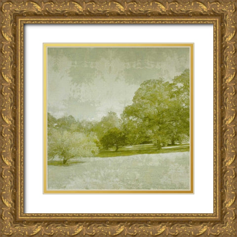 Beryl Landscape  I Gold Ornate Wood Framed Art Print with Double Matting by Zarris, Chariklia