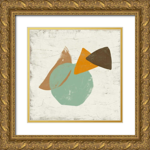 Mobile VIII Gold Ornate Wood Framed Art Print with Double Matting by Vess, June Erica