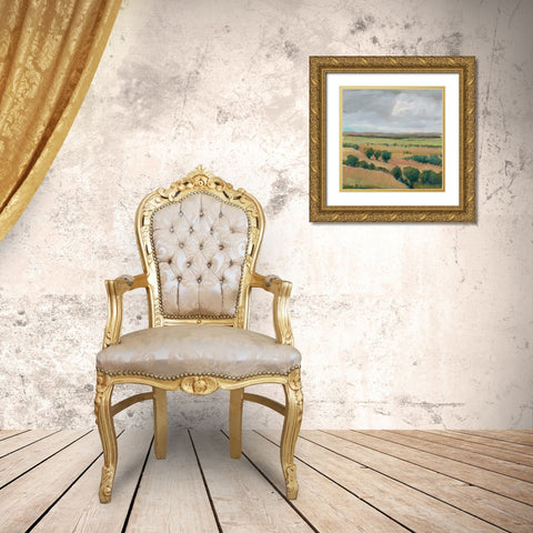 Brooding Storm I Gold Ornate Wood Framed Art Print with Double Matting by OToole, Tim