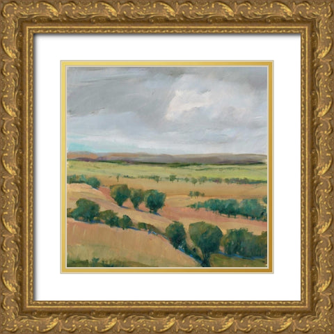 Brooding Storm I Gold Ornate Wood Framed Art Print with Double Matting by OToole, Tim