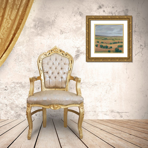 Brooding Storm II Gold Ornate Wood Framed Art Print with Double Matting by OToole, Tim