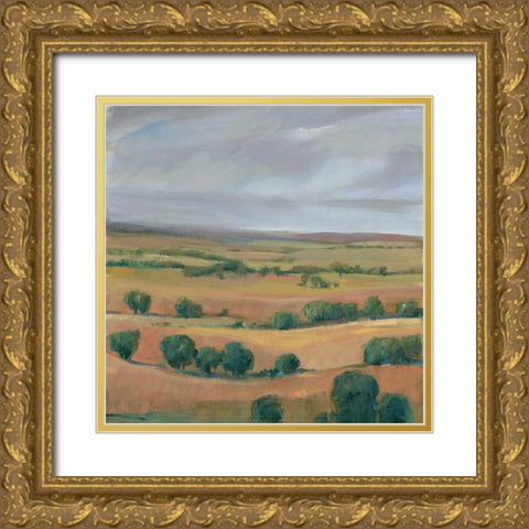 Brooding Storm II Gold Ornate Wood Framed Art Print with Double Matting by OToole, Tim