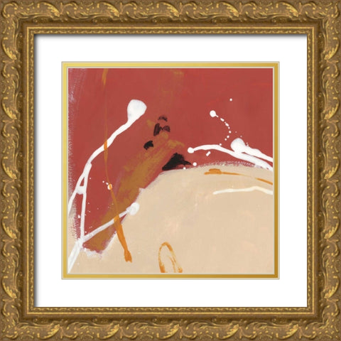 Molecular Dynamics II Gold Ornate Wood Framed Art Print with Double Matting by Vess, June Erica