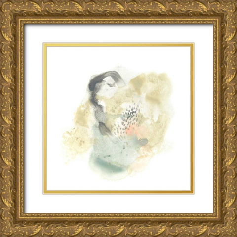 Galaxy IV Gold Ornate Wood Framed Art Print with Double Matting by Vess, June Erica
