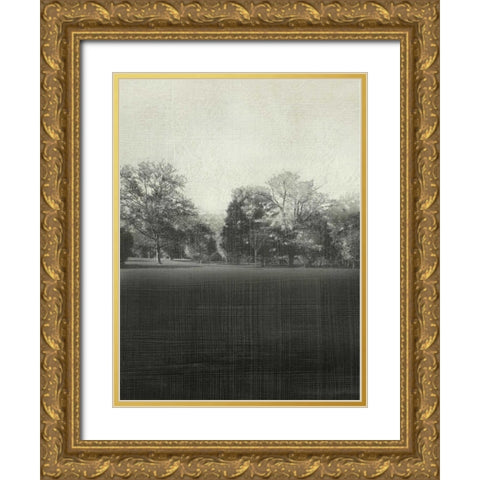 Morning View I Gold Ornate Wood Framed Art Print with Double Matting by Zarris, Chariklia
