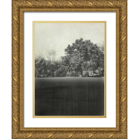 Morning View II Gold Ornate Wood Framed Art Print with Double Matting by Zarris, Chariklia