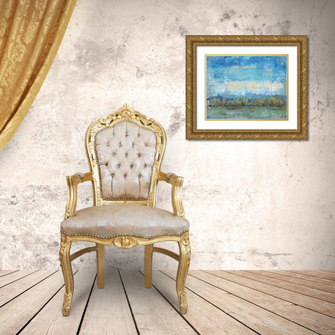 Forest Edge I Gold Ornate Wood Framed Art Print with Double Matting by OToole, Tim