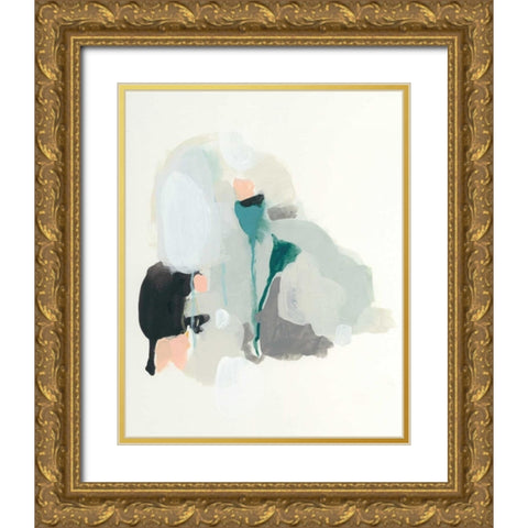 Extrapolate II Gold Ornate Wood Framed Art Print with Double Matting by Vess, June Erica