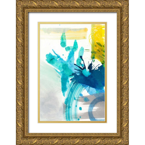 Take Off I Gold Ornate Wood Framed Art Print with Double Matting by Fuchs, Jodi