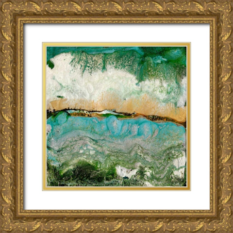 Tigris  Gold Ornate Wood Framed Art Print with Double Matting by Ludwig, Alicia