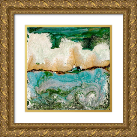 Euphrates Gold Ornate Wood Framed Art Print with Double Matting by Ludwig, Alicia