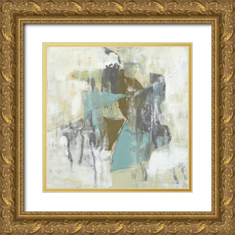 Mod Occlusion I Gold Ornate Wood Framed Art Print with Double Matting by Goldberger, Jennifer