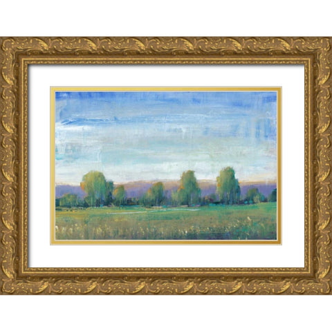 Glen Haven II Gold Ornate Wood Framed Art Print with Double Matting by OToole, Tim