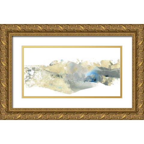 Geode Landscape II Gold Ornate Wood Framed Art Print with Double Matting by Vess, June Erica