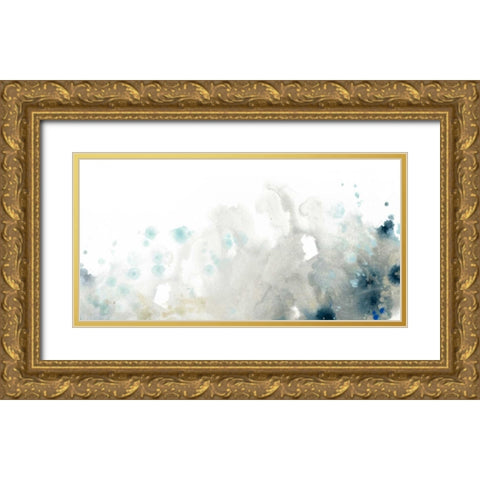 Sea Storm I Gold Ornate Wood Framed Art Print with Double Matting by Vess, June Erica