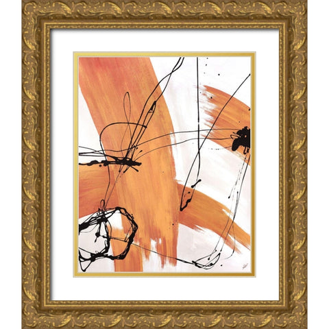 Adaptation Gold Ornate Wood Framed Art Print with Double Matting by Schicker, Joshua