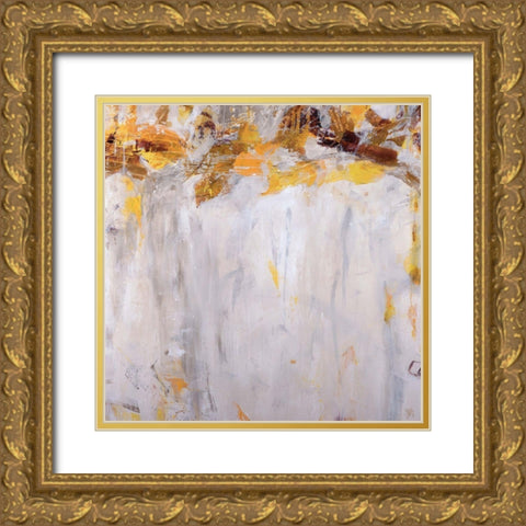 Beethoven in Yellow Gold Ornate Wood Framed Art Print with Double Matting by Maas, Jodi