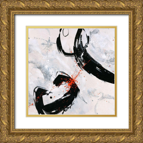 Mantra II Gold Ornate Wood Framed Art Print with Double Matting by Douglass, Farrell