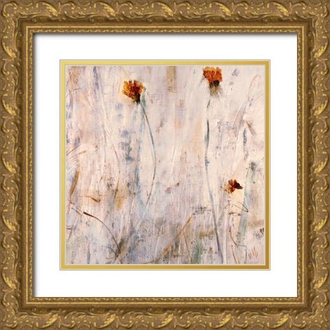 Simple Bliss Gold Ornate Wood Framed Art Print with Double Matting by Maas, Jodi