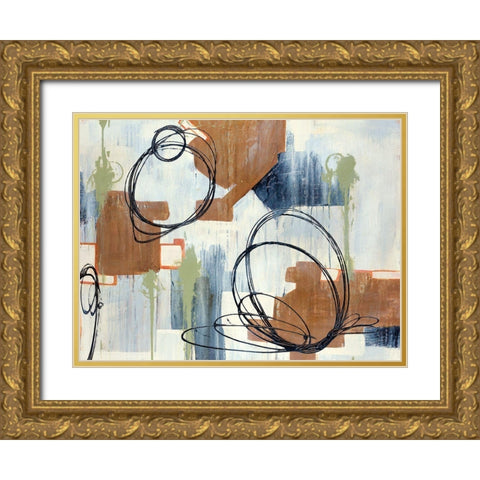 Verse VI Gold Ornate Wood Framed Art Print with Double Matting by Schicker, Joshua