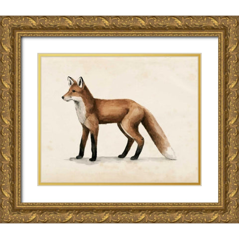 Wandering I Gold Ornate Wood Framed Art Print with Double Matting by Popp, Grace