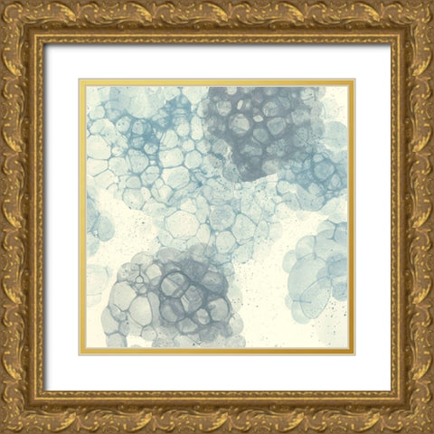 Matrix Study II Gold Ornate Wood Framed Art Print with Double Matting by Stramel, Renee W.