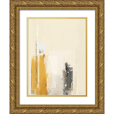Deeper Shadows II Gold Ornate Wood Framed Art Print with Double Matting by Green Lili