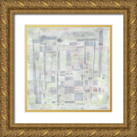 SoHo I Gold Ornate Wood Framed Art Print with Double Matting by Stramel, Renee W.