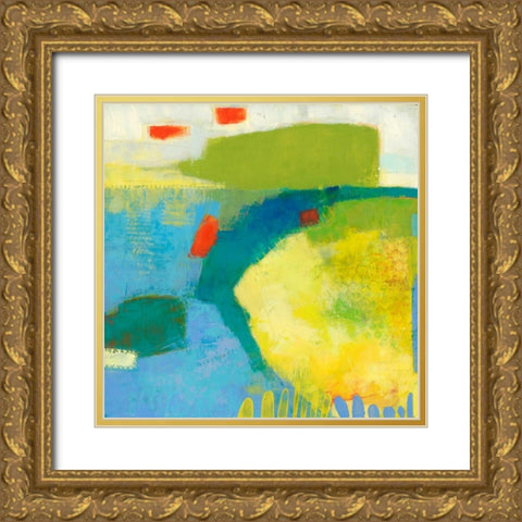 Keswick IV Gold Ornate Wood Framed Art Print with Double Matting by Jachimiec, Sue
