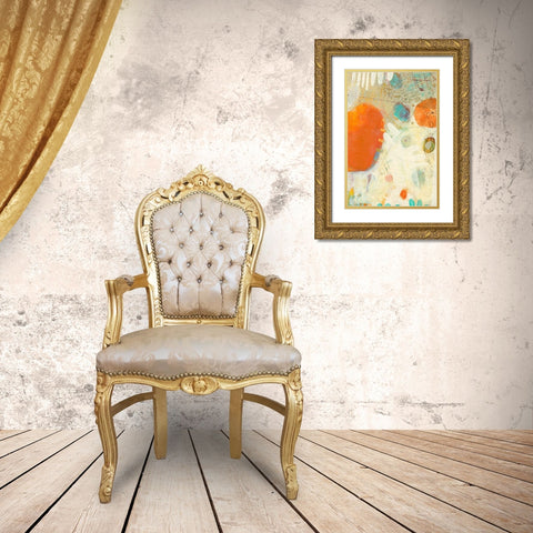 Phenix I Gold Ornate Wood Framed Art Print with Double Matting by Jachimiec, Sue