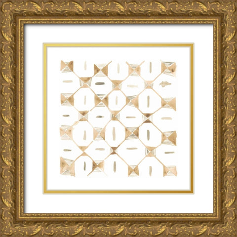 Mombasa Memories II Gold Ornate Wood Framed Art Print with Double Matting by Vess, June Erica