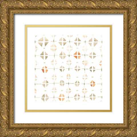 Mombasa Memories VIII Gold Ornate Wood Framed Art Print with Double Matting by Vess, June Erica