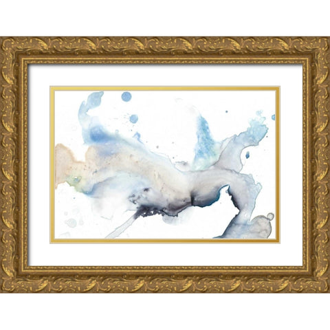 Bloom Cloud I Gold Ornate Wood Framed Art Print with Double Matting by Goldberger, Jennifer