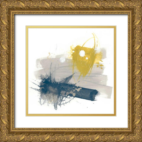 Bitte I Gold Ornate Wood Framed Art Print with Double Matting by Vess, June Erica