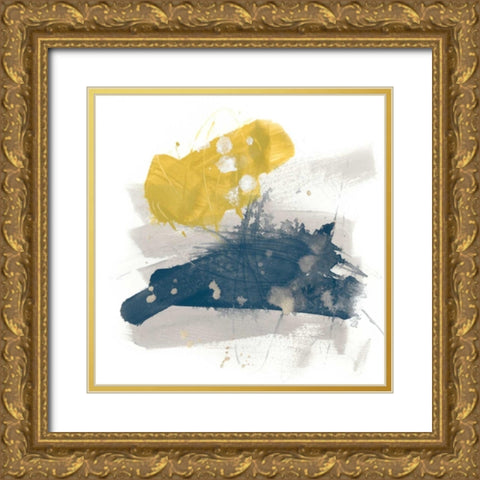 Bitte II Gold Ornate Wood Framed Art Print with Double Matting by Vess, June Erica