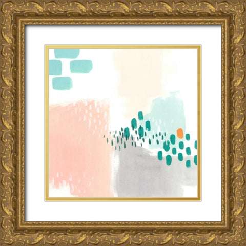 Precept IV Gold Ornate Wood Framed Art Print with Double Matting by Vess, June Erica