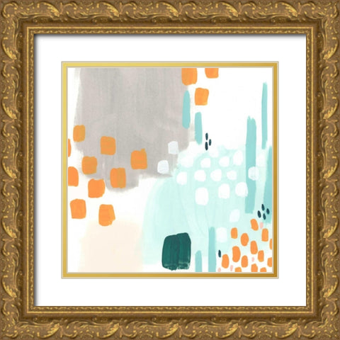 Precept VIII Gold Ornate Wood Framed Art Print with Double Matting by Vess, June Erica