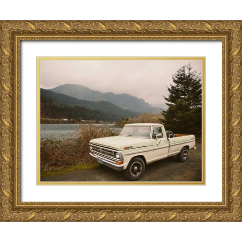 Pacific Northwest Oregon II Gold Ornate Wood Framed Art Print with Double Matting by Mead, Adam