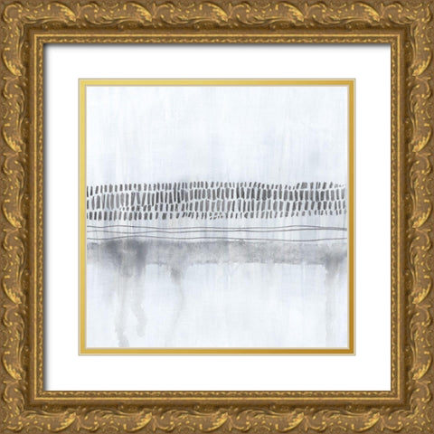 Premonition I Gold Ornate Wood Framed Art Print with Double Matting by Vess, June Erica