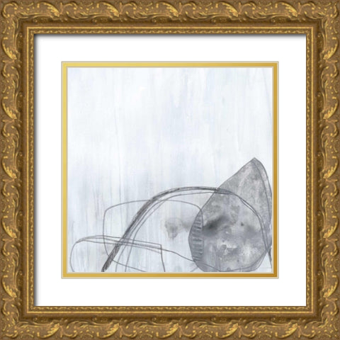 Premonition II Gold Ornate Wood Framed Art Print with Double Matting by Vess, June Erica