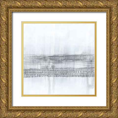 Premonition IV Gold Ornate Wood Framed Art Print with Double Matting by Vess, June Erica