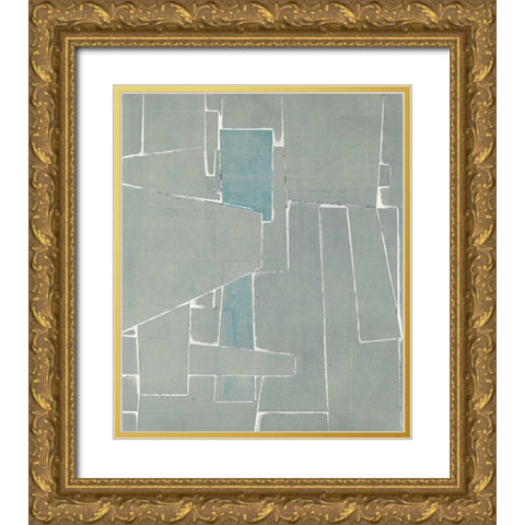 Metropolitan VI Gold Ornate Wood Framed Art Print with Double Matting by Delamater, Rob