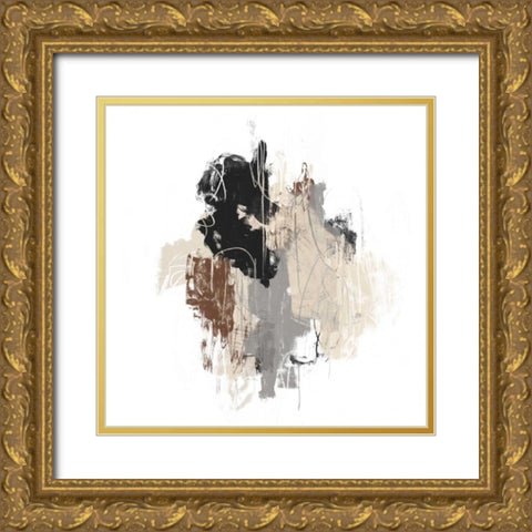 Missive II Gold Ornate Wood Framed Art Print with Double Matting by Vess, June Erica