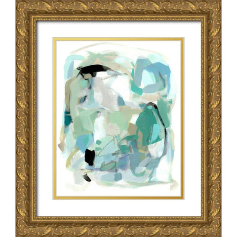 Sweet Spring II Gold Ornate Wood Framed Art Print with Double Matting by Long, Christina